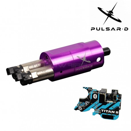 GATE PULSAR D V2 dual-solenoid HPA Engine with TITAN II FCU - REAR - 