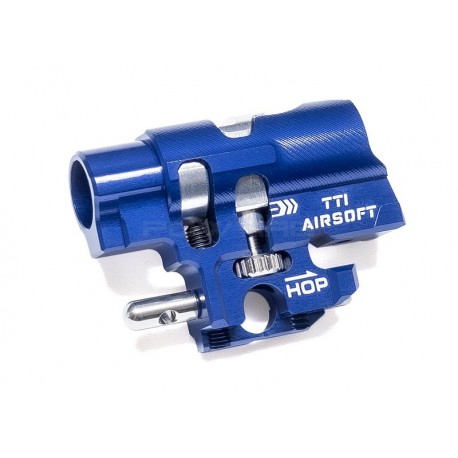 TTI INFINITY CNC TDC Hop-Up Chamber for Hi-Capa - blue - 