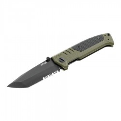 Walther PDP TANTO serrated knife - OD - 