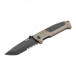 Walther PDP TANTO serrated knife - FDE