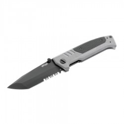 Walther couteau PDP TANTO cranté - Gris - 