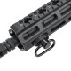 METAL QD Rotation attache sangle M-Lok / Keymod - Noir - 