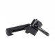 METAL 45 Offset QD Rotation attache sangle rail picatinny 20mm - Noir - 