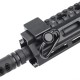 METAL 45 Offset QD Rotation attache sangle rail picatinny 20mm - Noir - 