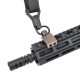 METAL 45 Offset QD Rotation attache sangle rail picatinny 20mm - DE - 