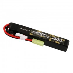 Gens ace 25C 1500mAh 11.1V Airsoft Gun Lipo Battery - Mini tamiya - 