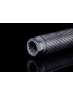 Silverback Carbon dummy suppressor, XXL ,24mm CW -  2