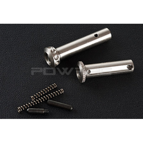 Alpha Parts B Type CNC Stainless Receiver Pin for All M4 GBB / Systema PTW - 
