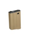 Battleaxe Mid-cap 100bbs short magazine for M4 AEG  - Tan