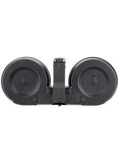 Battleaxe 3000rds Electric double drum magazine for M4/M16 - Black -  2