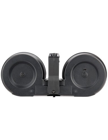Battleaxe 3000rds Electric double drum magazine for M4/M16 - Black - 