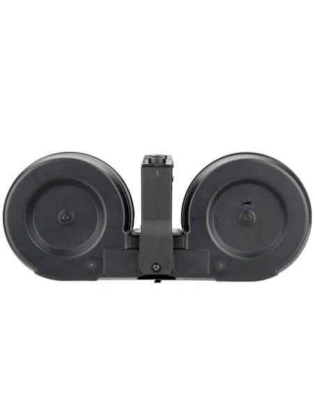 Battleaxe 3000rds Electric double drum magazine for M4/M16 - Black - 
