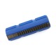 SHS piston 15 dents acier pour réplique airsoft AEG - Bleu - 