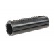 SHS piston 15 dents acier pour réplique airsoft AEG - Noir - 