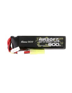 Gens ace 25C batterie lipo 800mAh 11.1V - Mini tamiya -  2