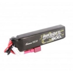 Gens ace 25C 800mAh 11.1V Lipo Battery - T-plug