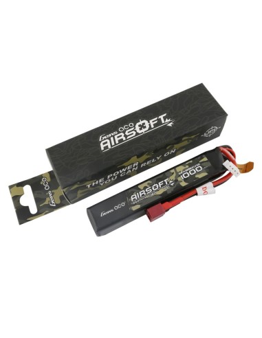 Gens ace 25C batterie lipo 1200mAh 7.4V - T-plug - 