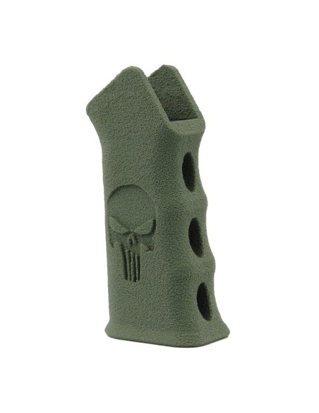 3D6 M4 HPA Punisher Grip Stippling - 