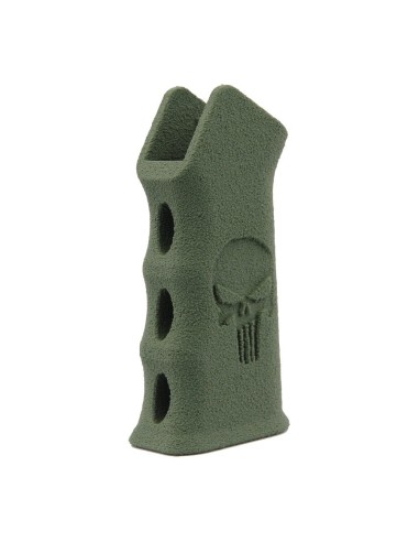 3D6 M4 HPA Punisher Grip Stippling - 