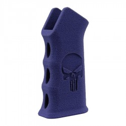 3D6 M4 HPA Punisher Grip Stippling Midnight Blue