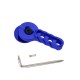 SHS selecteur de tir CNC bleu pour M4 AEG - 