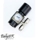 BalystiK coupleur 1/8 Male T double entrée macroflex 6mm - 