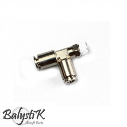 BalystiK coupleur 1/8 Male Y double entrée macroflex 6mm - 