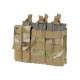 8FIELDS Tactical Triple 5.56 Mag/Pistol Pouch Panel - Multicamo - 