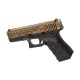 WE Custom 19 Etched Metal gaz GBB - 