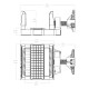 VectorOptics Support de tir étau - 