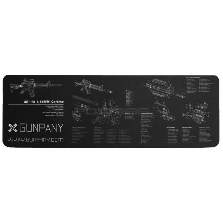 VectorOptics Tapis de travail néoprène AR15 92 x 31 cm - 