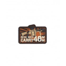Velcro Patch - Real Men Carry 40mm - 