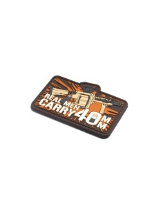 Velcro Patch - Real Men Carry 40mm -  2