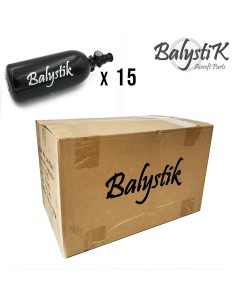 Balystik 0.8L 3000psi Alu HPA Tank with HP preset (box of 15) - 