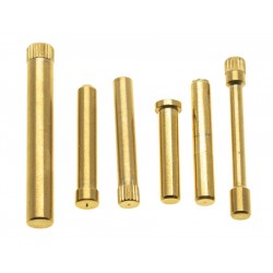 COWCOW Technology Set de pin inox AAP-01 - Gold - 