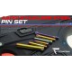 COWCOW Technology Set de pin inox AAP-01 - Gold - 