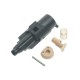 COWCOW Technology CNC Aluminum Nozzle complete Set for AAP-01 - Black - 