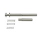 COWCOW Technology RM1 Guide Rod pour Hi-capa - Silver