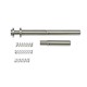 COWCOW Technology RM1 Tige Guide Culasse TM Hi-capa - Silver - 