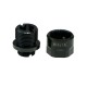 COWCOW Technology Adaptateur 11mm CW vers 14mm CCW - Noir - 