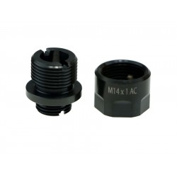 COWCOW Technology Adaptateur 11mm CW to 14mm CCW - Black - 