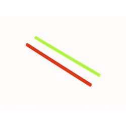 COWCOW Technology 2mm Red & Green Fiber Optic Rod x 50mm