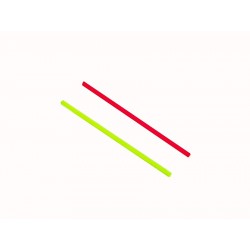COWCOW Technology 1.5mm Red & Green Fiber Optic Rod x 50mm - 