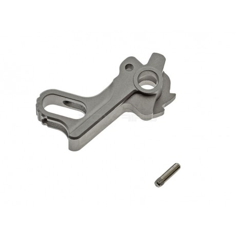 COWCOW Technology marteau inox CNC Match Grade pour Hi-capa - Silver - 