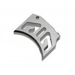 COWCOW Technology Aluminum Trigger T1 for Hi-capa / 1911 - Silver - 