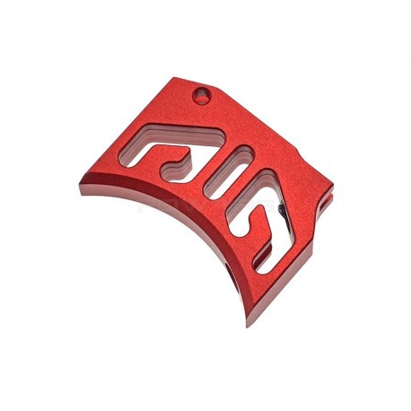 COWCOW Technology Aluminum Trigger T1 for Hi-capa / 1911 - Red - 