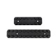 CTM tactical CNC Upper & Lower Picatinny Rail Set for AAP-01 - Black - 