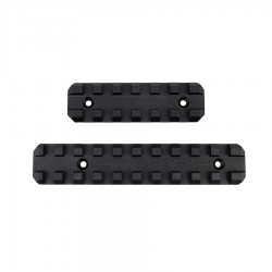 CTM tactical CNC Upper & Lower Picatinny Rail Set for AAP-01 - Black - 
