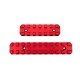 CTM tactical CNC Upper & Lower Picatinny Rail Set for AAP-01 - Red - 
