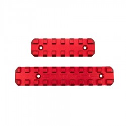 CTM tactical CNC Upper & Lower Picatinny Rail Set for AAP-01 - Red - 